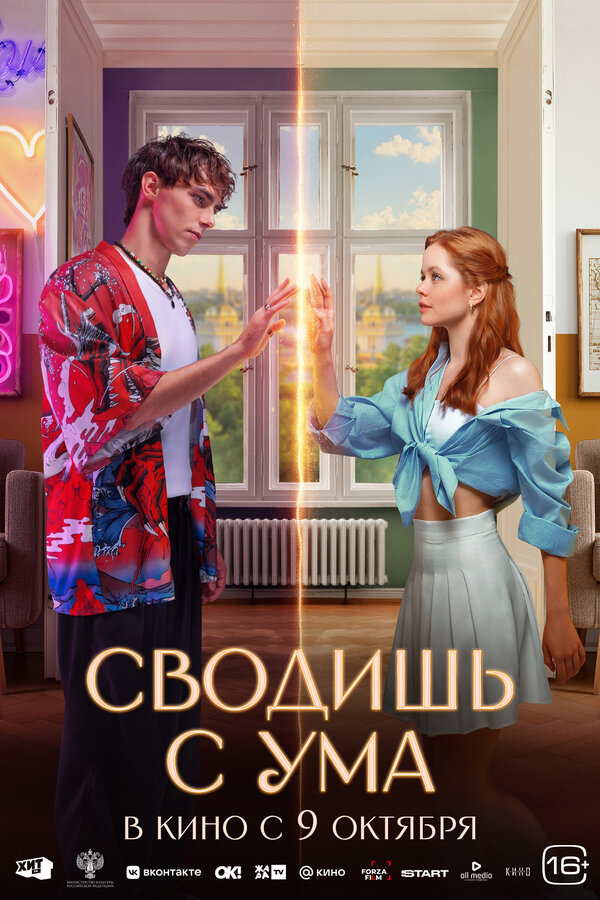 Сводишь с ума - постер фильма
